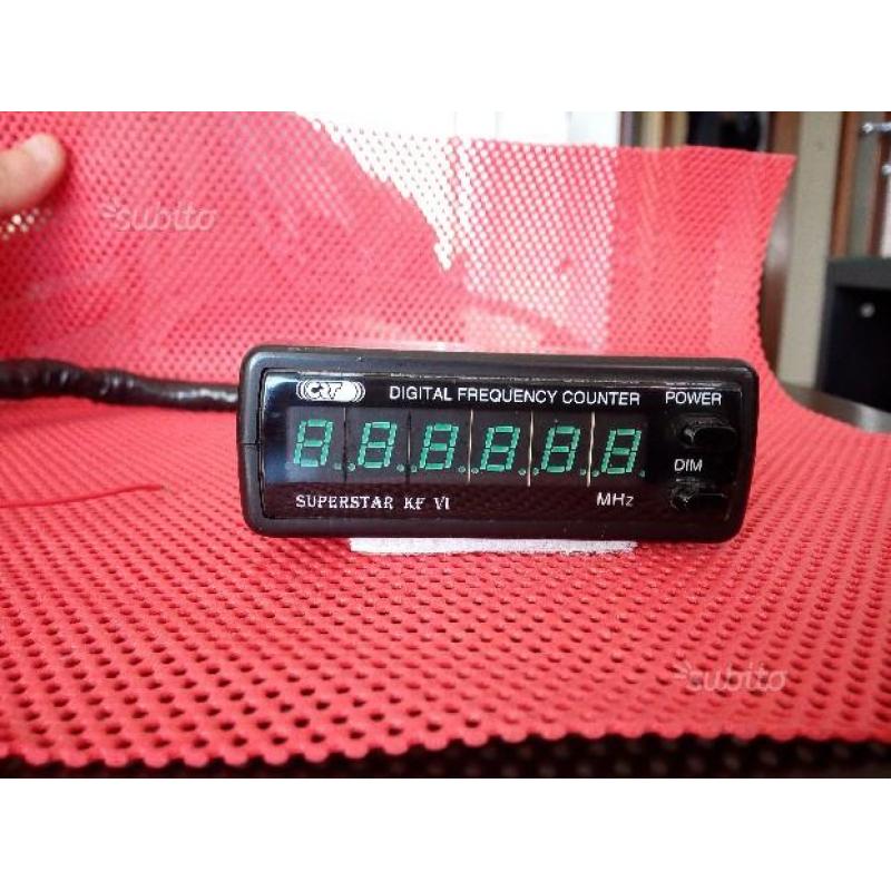 Frequenzimetro CB-HF 10-50 Mhz Superstar KF VI
