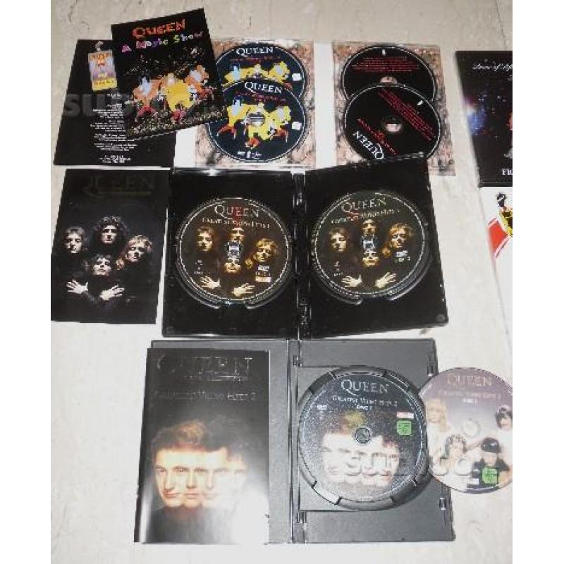 QUEEN Freddie Mercury CD/DVD originali lotto