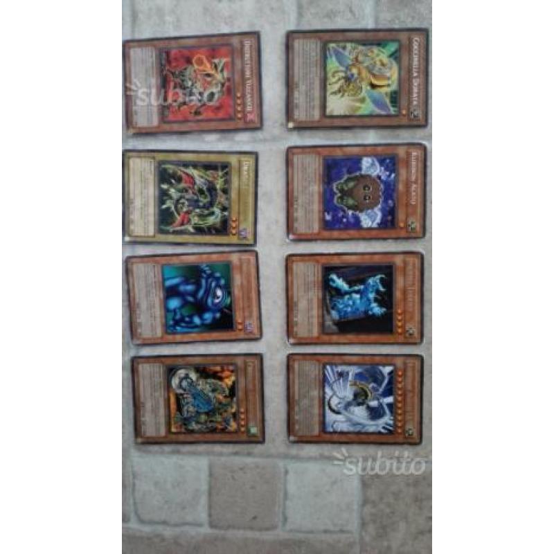 Rare Yu-Gi-Oh carte luce/oscurità/fuoco/vento