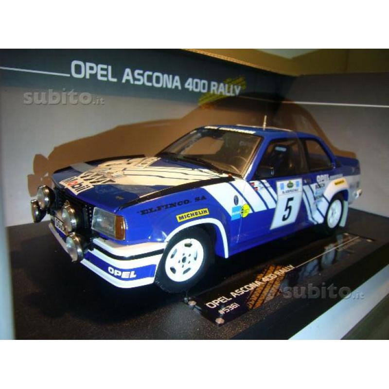Opel Ascona 400 Acropolis Rally 1981 1:18 SunStar