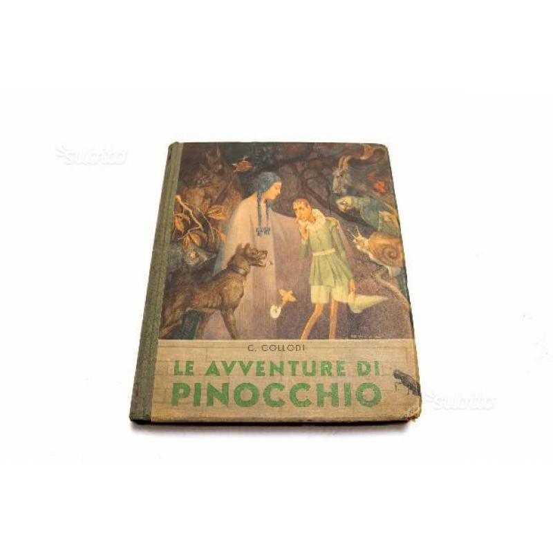 Collodi Pinocchio illustrato da G. Galizzi 1944