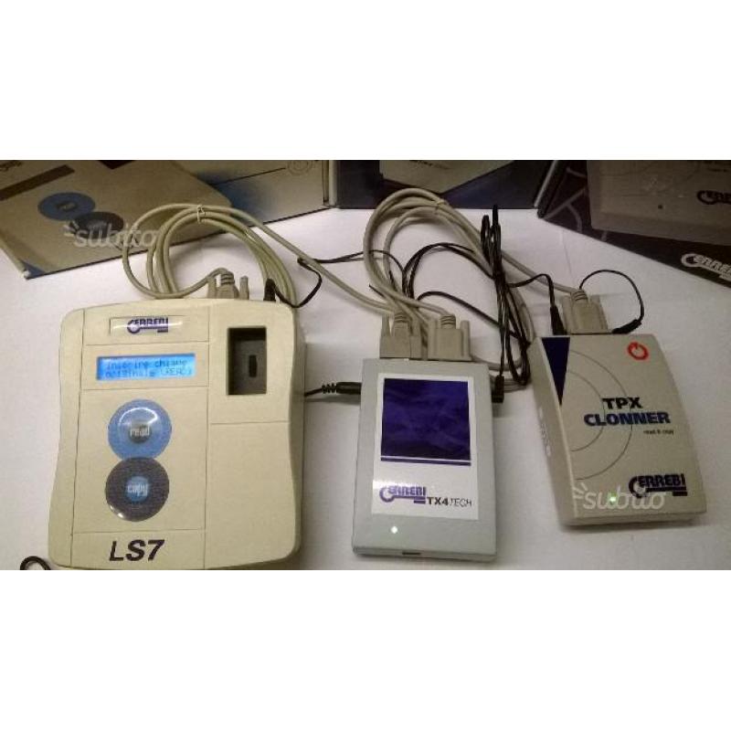 LS7 Errebi duplicatrice transponders chiavi auto