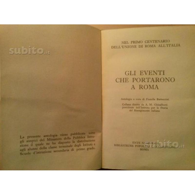 Gli eventi che portarono a Roma 1960