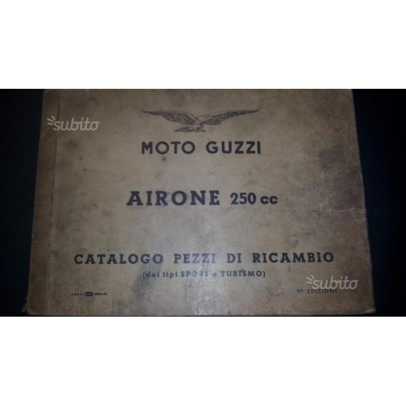 Moto Guzzi AIRONE 250 1958 catalogo ricambi origin