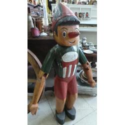 Pinocchio Statua in legno