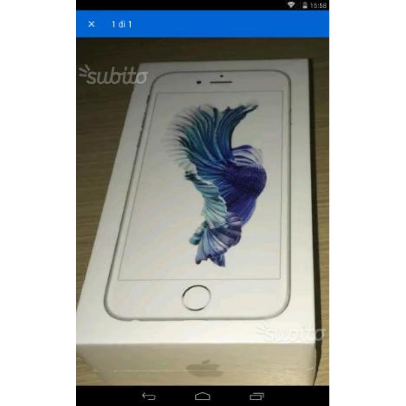 Iphone 6s 128gb silver