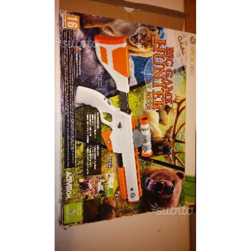 Big game hunter 2012-gioco e fucile per xbox 360