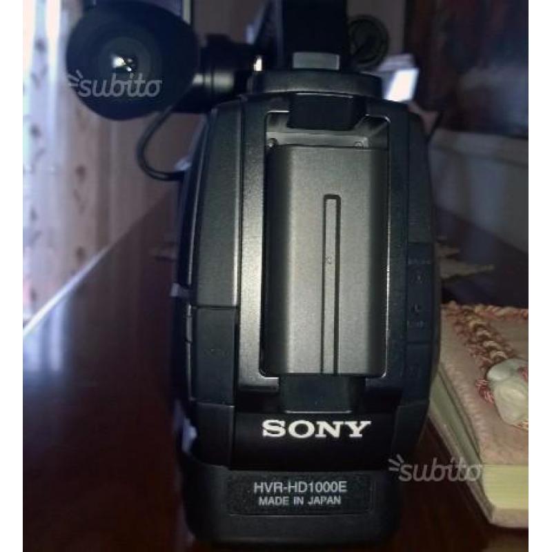 Telecamera Sony HVR-HD 1000E