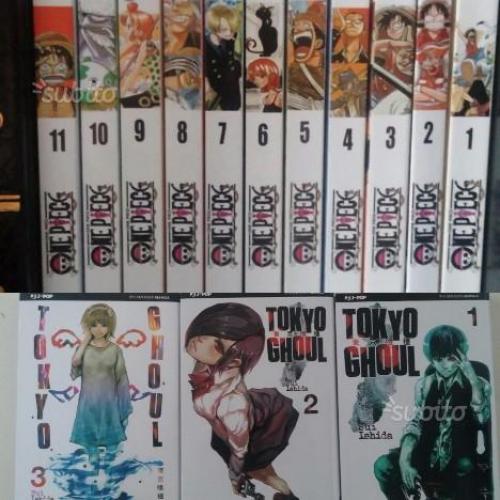 Tokyo Ghoul e One Piece