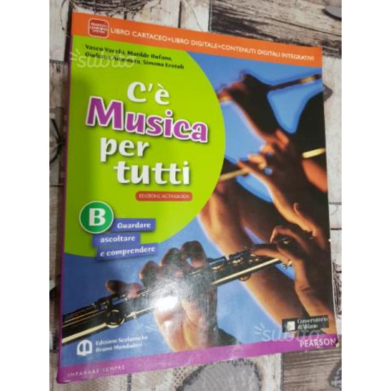Libri scuola media C'è Musica per tutti A/B