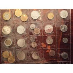 Collezione completa monete prima repubblica fior c